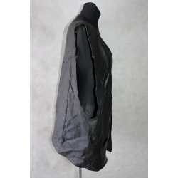 KAMIZELKA MOTOCYKLOWA SKÓRA rozm. 3XL